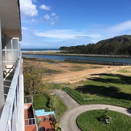 Playa Del Puntal Villaviciosa Asturias Lujo Primera Linea Playa Exterior foto