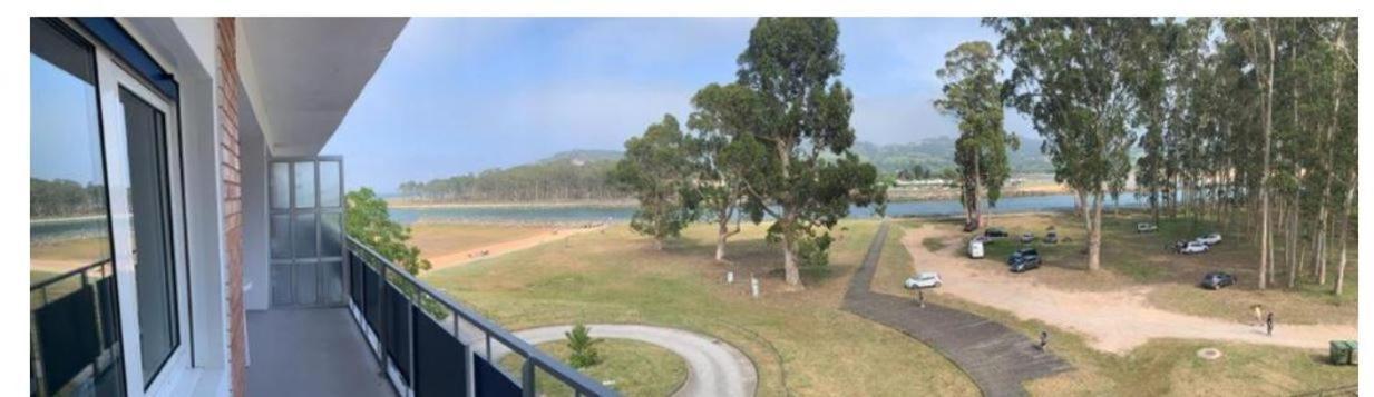 Playa Del Puntal Villaviciosa Asturias Lujo Primera Linea Playa Exterior foto