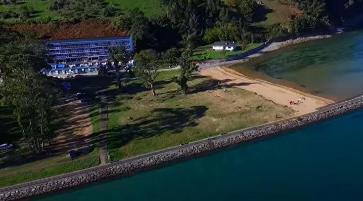 Playa Del Puntal Villaviciosa Asturias Lujo Primera Linea Playa Exterior foto